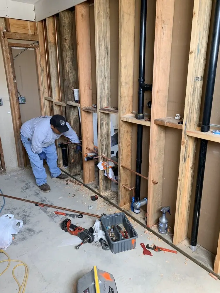 Commercial rough-in plumbing for Commercial Plumbing in Little Rocky Hill